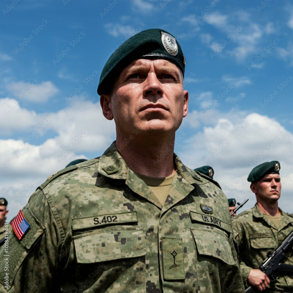 portrait of a military soldier portrait of a military soldier