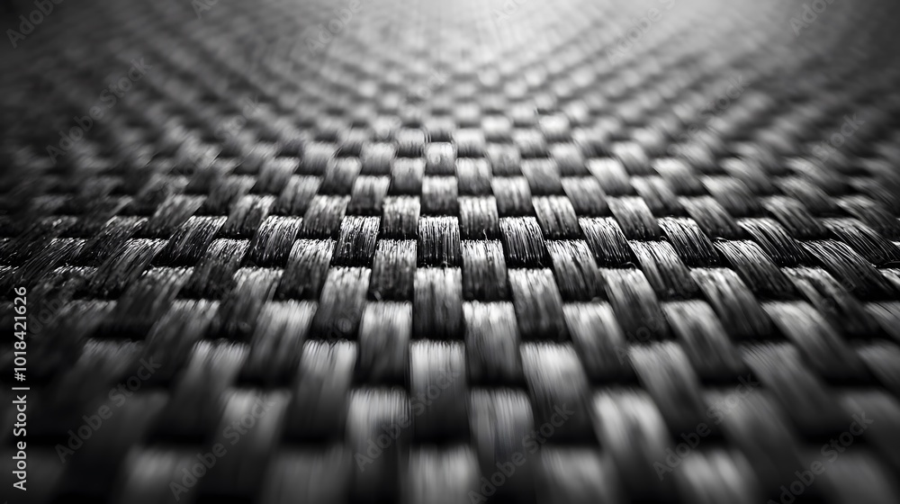 Intricate Close-Up of Carbon Fiber Weave Pattern Intricate Close-Up of Carbon Fiber Weave Pattern