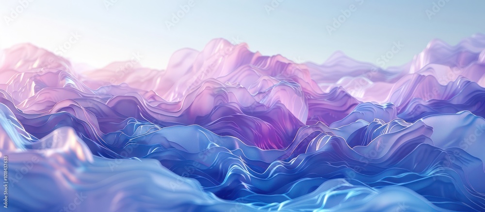 Enchanting Surreal Landscape of Wavy Pastel Mountains and Flowing Fluid Waves in Dreamy Digital Art This stunning abstract digital artwork features a mesmerizing Enchanting Surreal Landscape of Wavy Pastel Mountains and Flowing Fluid Waves in Dreamy Digital Art This stunning abstract digital artwork features a mesmerizing