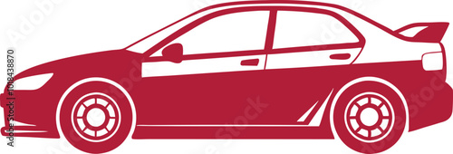 Car vector silhouette vector illustration design