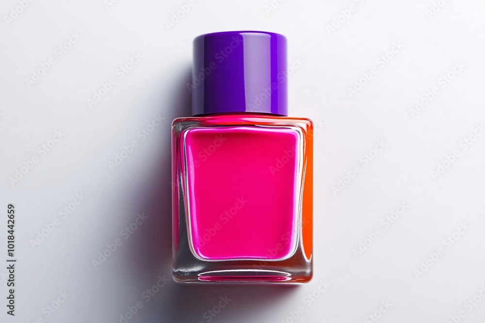 Pink Nail Polish Bottle Pink Nail Polish Bottle