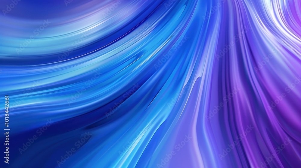 Abstract Blue and Purple Swirls Abstract Blue and Purple Swirls