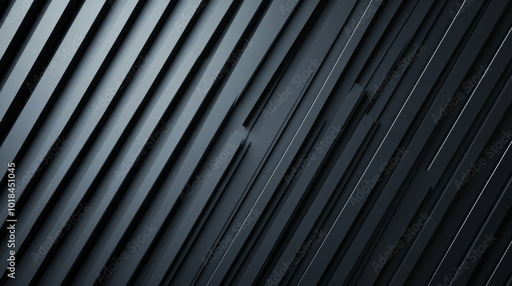 Sleek black lines create modern and dynamic pattern, showcasing stylish design that adds depth and sophistication to any space. interplay of light and shadow enhances visual appeal Sleek black lines create modern and dynamic pattern, showcasing stylish design that adds depth and sophistication to any space. interplay of light and shadow enhances visual appeal