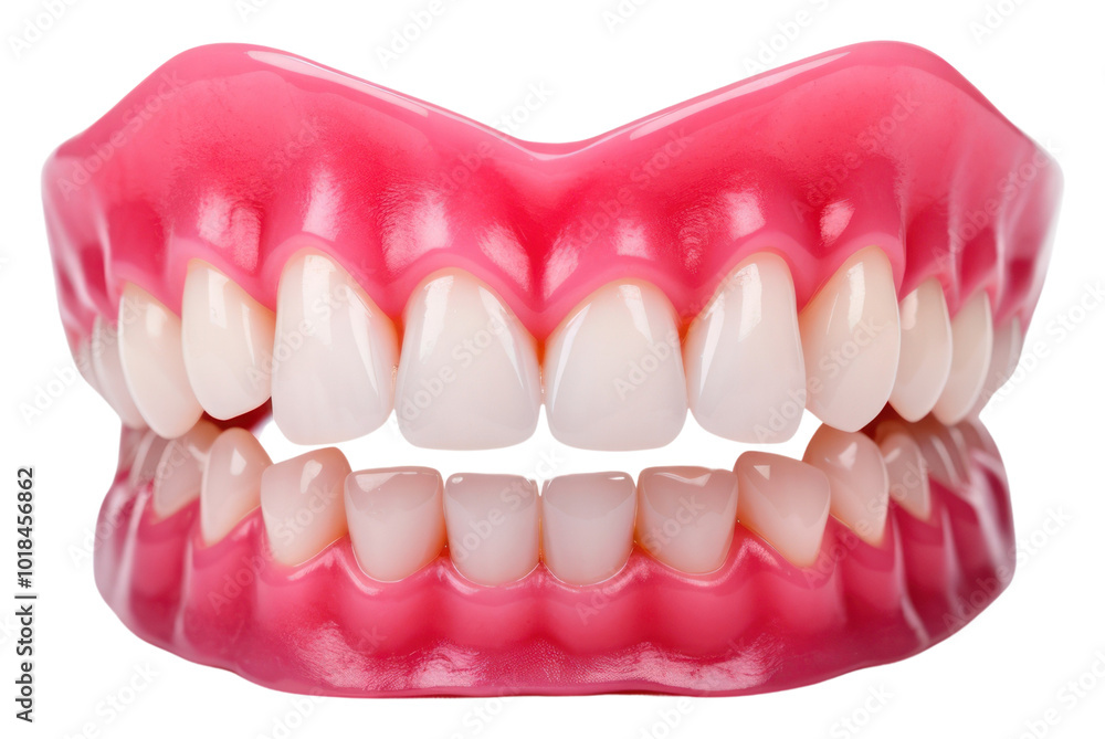 Obraz premium PNG Teeth white background dentistry smiling.