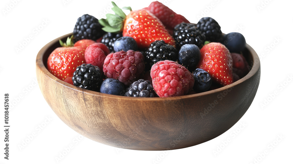 bowl with strawberries, raspberries, blueberries transparent background bowl with strawberries, raspberries, blueberries transparent background