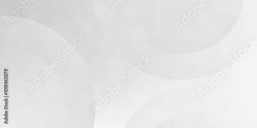 Abstract geometric Modern white and grey color. Modern and Creative Trend Design in vector illustration.