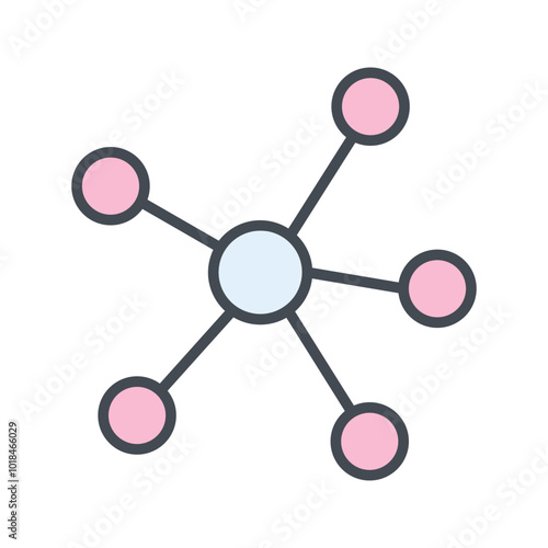 Networking Vector Icon
