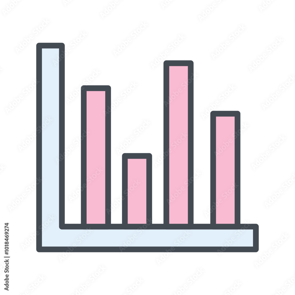 Bar Chart Vector Icon Bar Chart Vector Icon