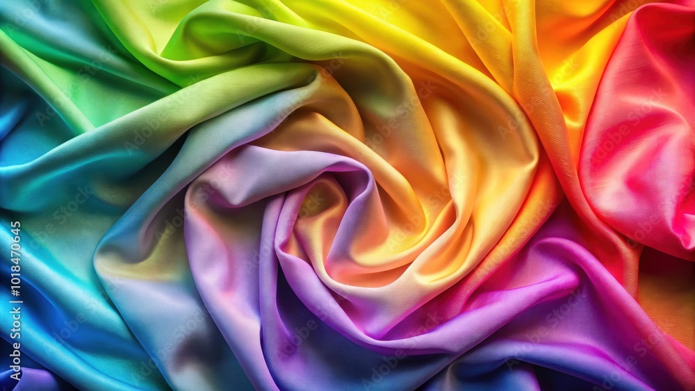 Abstract soft rainbow gradient color cloth viewed from above, render, abstract, soft, rainbow, gradient, color, cloth Abstract soft rainbow gradient color cloth viewed from above, render, abstract, soft, rainbow, gradient, color, cloth