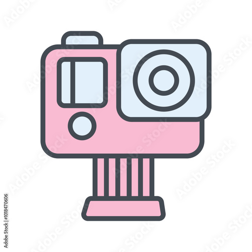 Camera Accessories Vector Icon