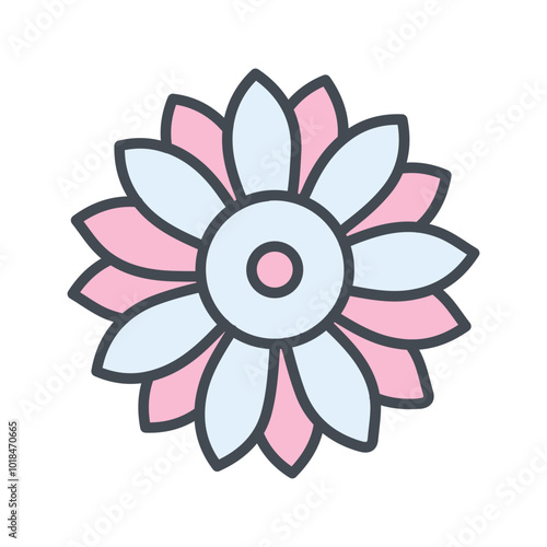 Floral Arrangement Vector Icon