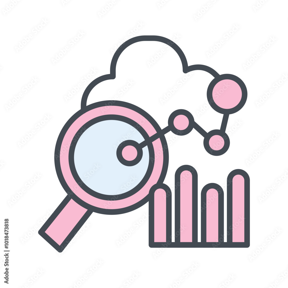 Workforce Analytics Vector Icon