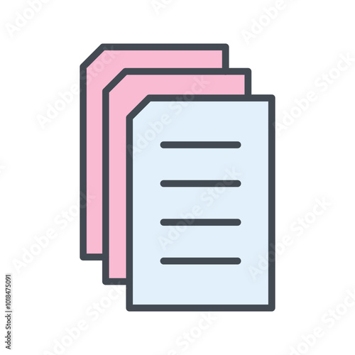 News Archive Vector Icon