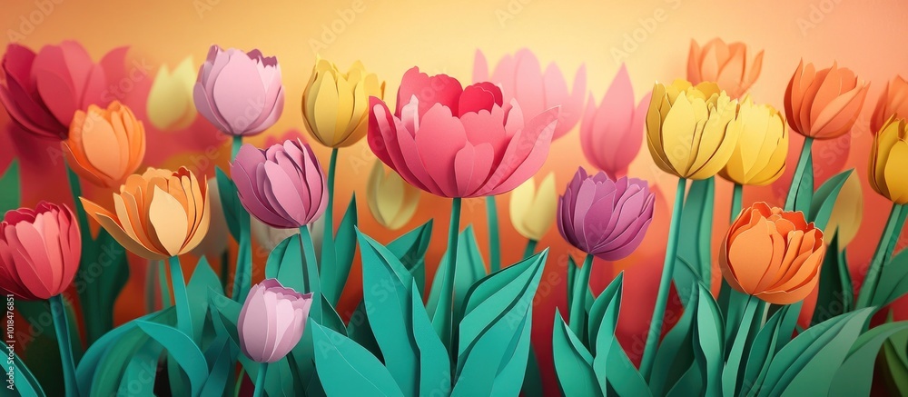 Vibrant peony tulips blooming in a garden bed Colorful peony tulips flourishing in a flower garden Vibrant peony tulips blooming in a garden bed Colorful peony tulips flourishing in a flower garden