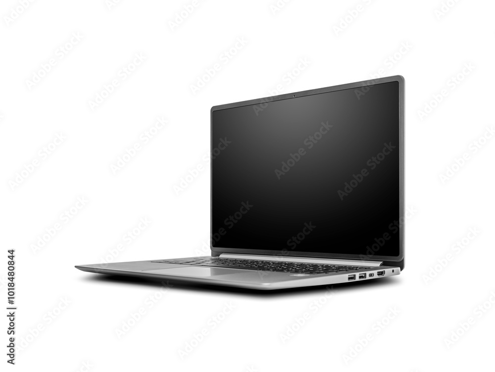 Desktop computer laptop on a white background. Desktop computer laptop on a white background.