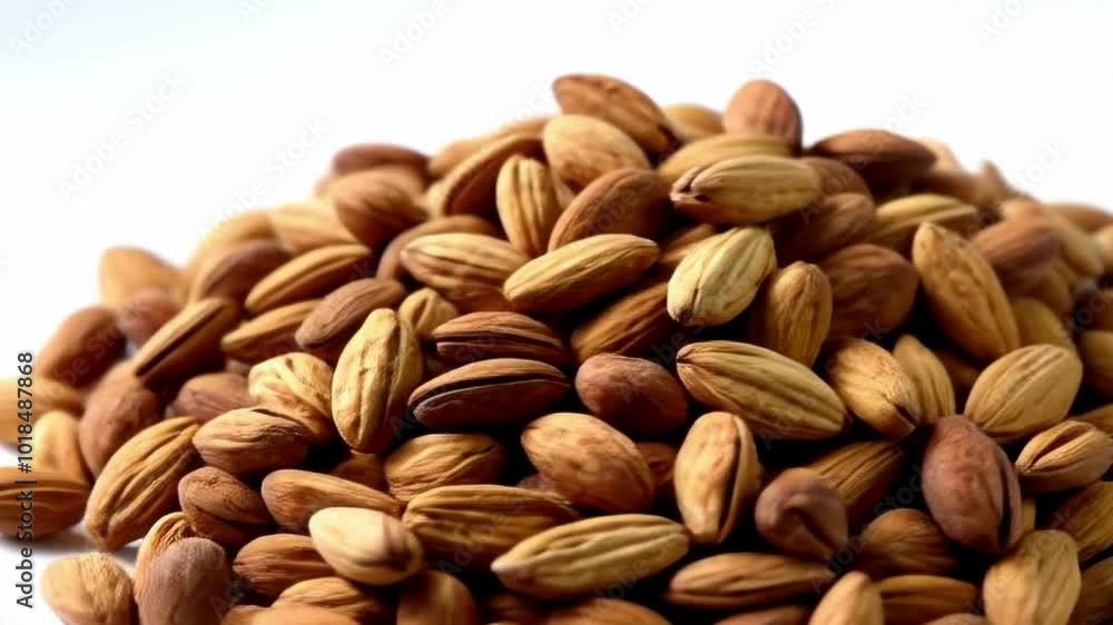 mounds of crunchy, delicious almonds mounds of crunchy, delicious almonds