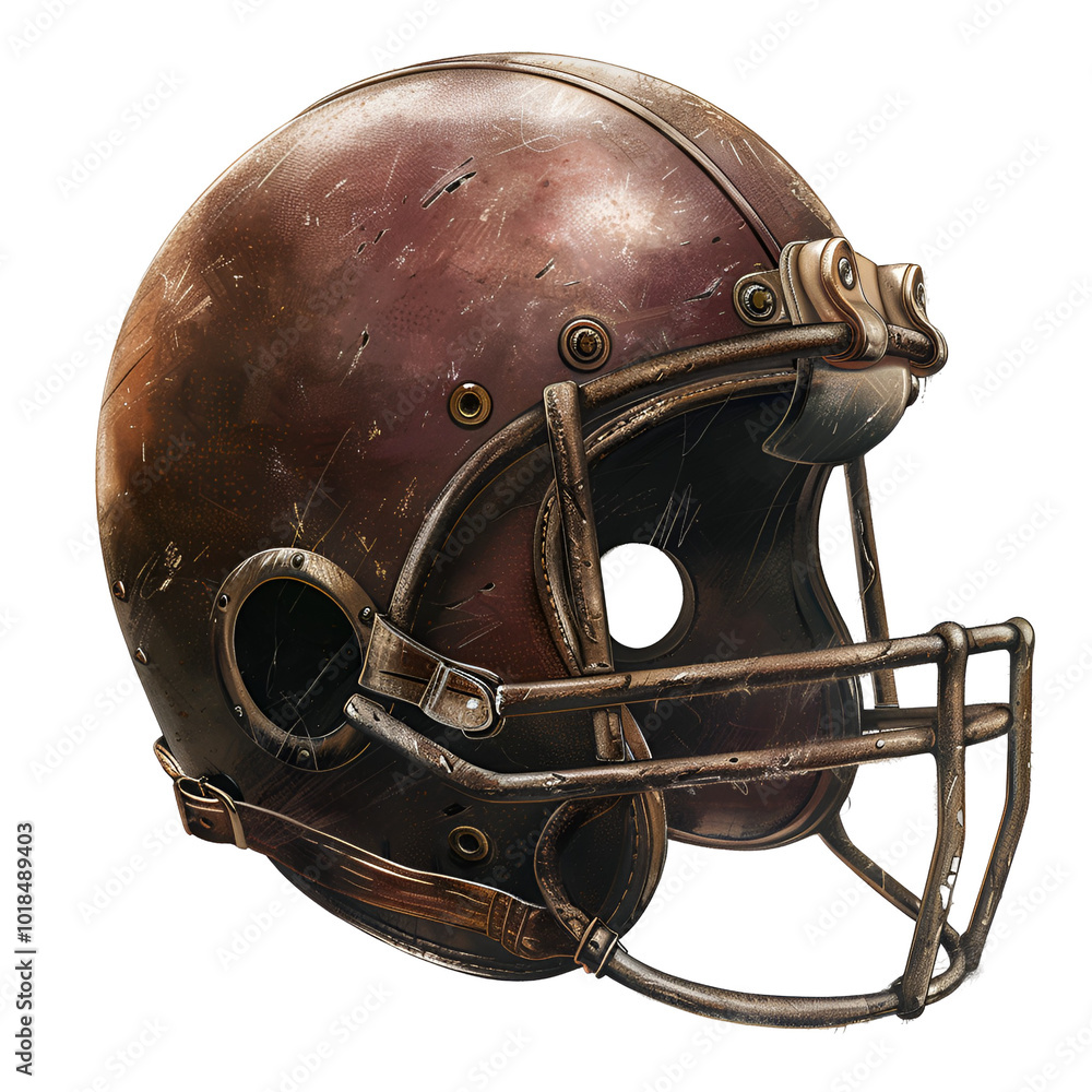 Fototapeta premium Vintage Sports Clipart Vector Illustration