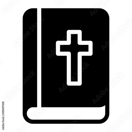 bible glyph icon