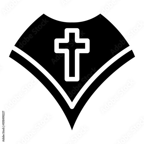 mantle glyph icon
