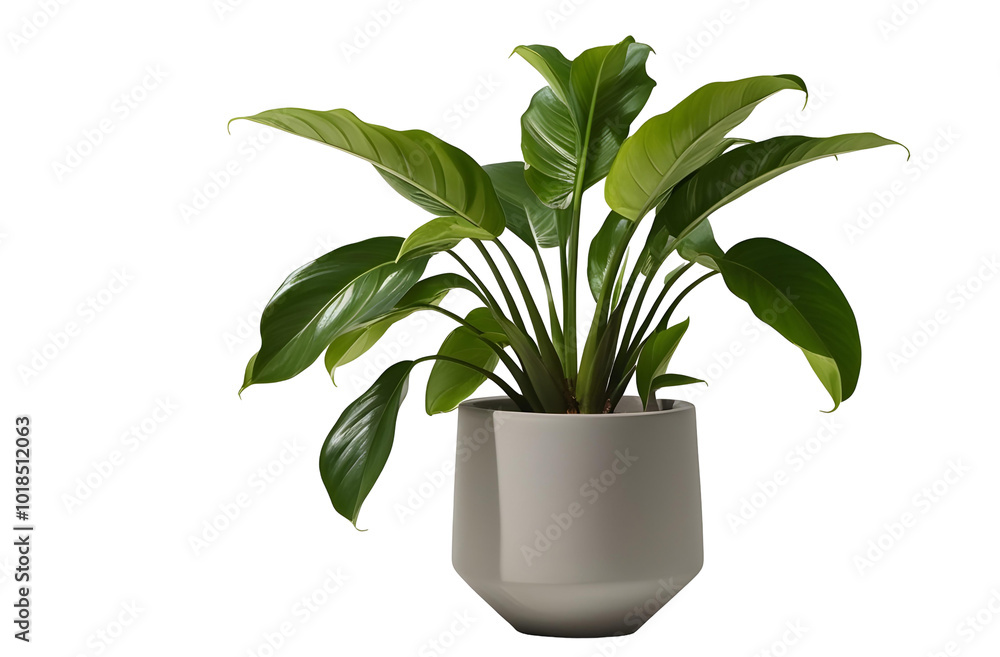 Plant in a pot isolated on transparent png Plant in a pot isolated on transparent png