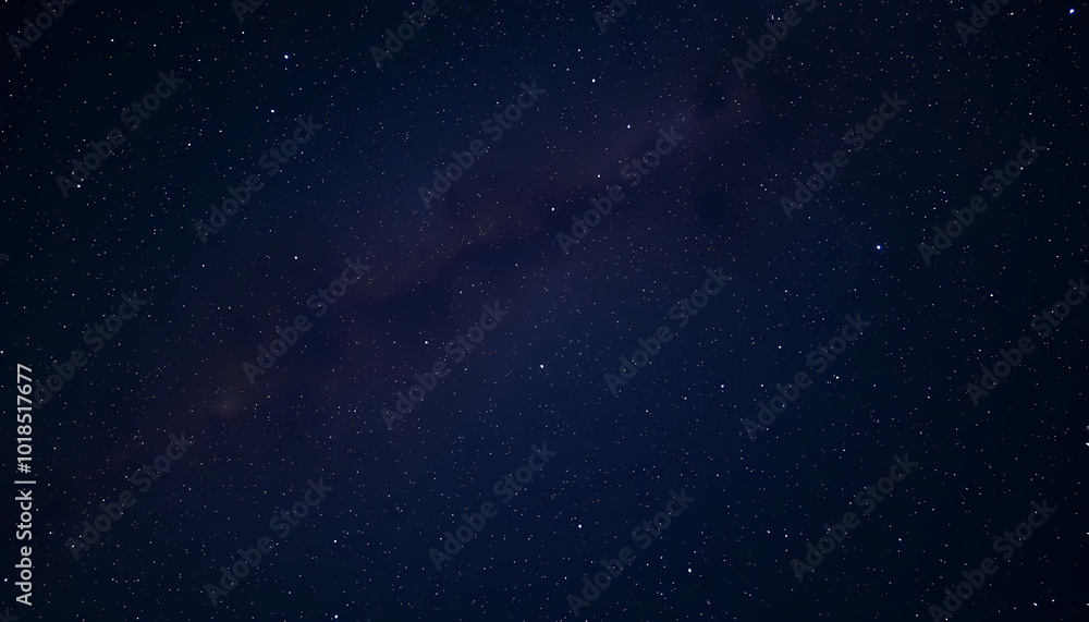 A tranquil dark blue sky sprinkled with stars, representing the beauty of the galaxy, generative ai A tranquil dark blue sky sprinkled with stars, representing the beauty of the galaxy, generative ai