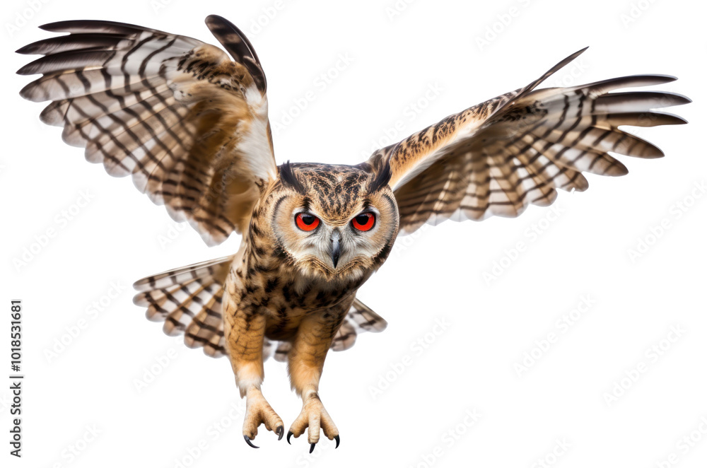 Fototapeta premium PNG Eagle owl animal bird beak.