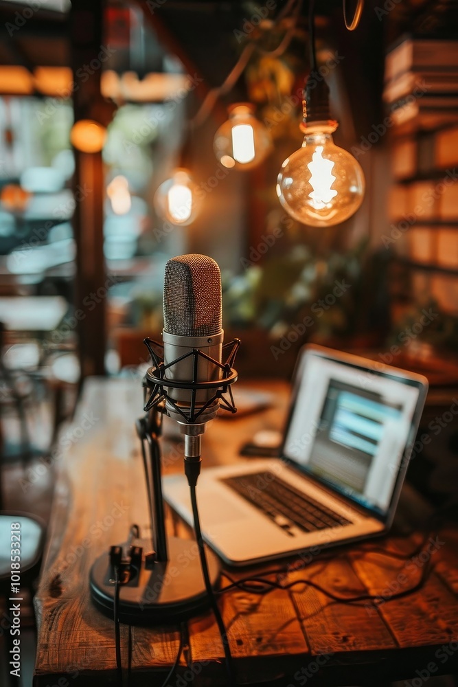 Engaging Educational Podcast Recording Session Engaging Educational Podcast Recording Session