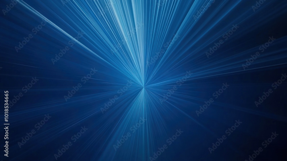Abstract Blue Light Rays Background Abstract Blue Light Rays Background