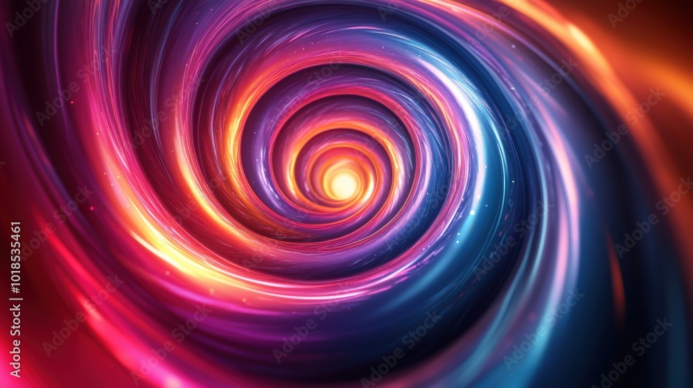 Dizzying spiral patterns, New Year Eve background, bold colors, motion blur, dynamic design. Dizzying spiral patterns, New Year Eve background, bold colors, motion blur, dynamic design.