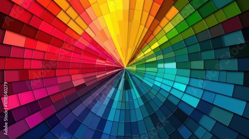 Design a bright and colorful infographic about the psychology of colors