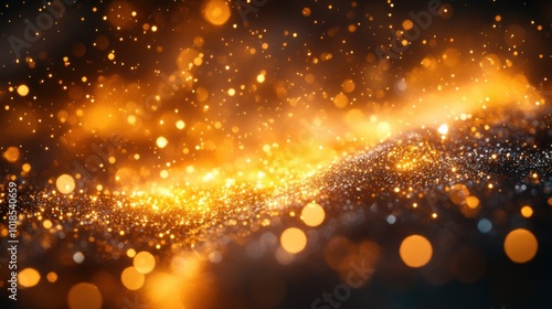 Glittering golden elements, New Year Eve background, festive confetti, subtle sparkle, celebratory vibe.
