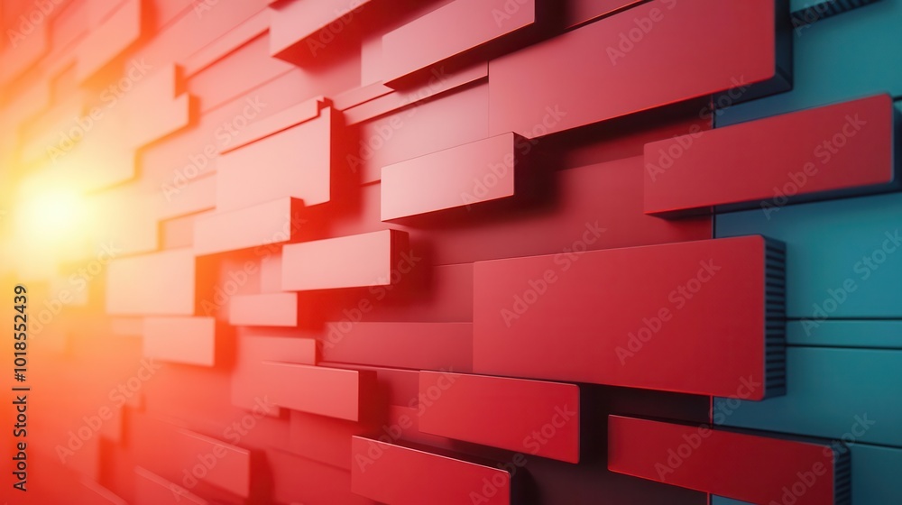 Macro shot of a digital billboard, updating content in real time based on traffic and demographic data