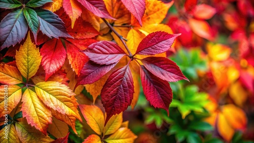 Wallpaper Mural Bright and lively autumn leaves clip art, featuring various stunning colors. Perfect for adding a seasonal touch to your designs and enhancing autumn-themed decorations. Torontodigital.ca