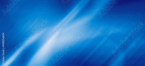 Blue light glowing grainy gradient, noisy texture abstract background cover design banner header.