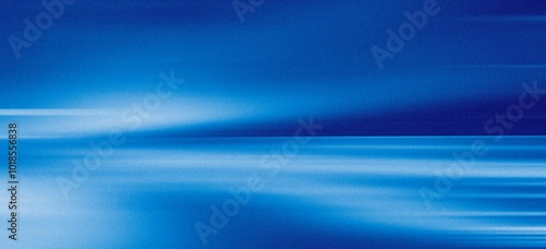 Blue light glowing grainy gradient, noisy texture abstract background cover design banner header.