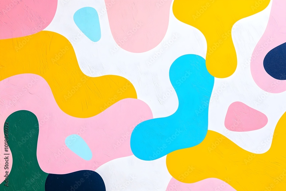 A Colorful, Hand-painted Mural Featuring Abstract Shapes and Bold Colors, With a Textured Paintbrush Effect, Pattern Texture for Background, High Resolution Wallpaper or Background A Colorful, Hand-painted Mural Featuring Abstract Shapes and Bold Colors, With a Textured Paintbrush Effect, Pattern Texture for Background, High Resolution Wallpaper or Background