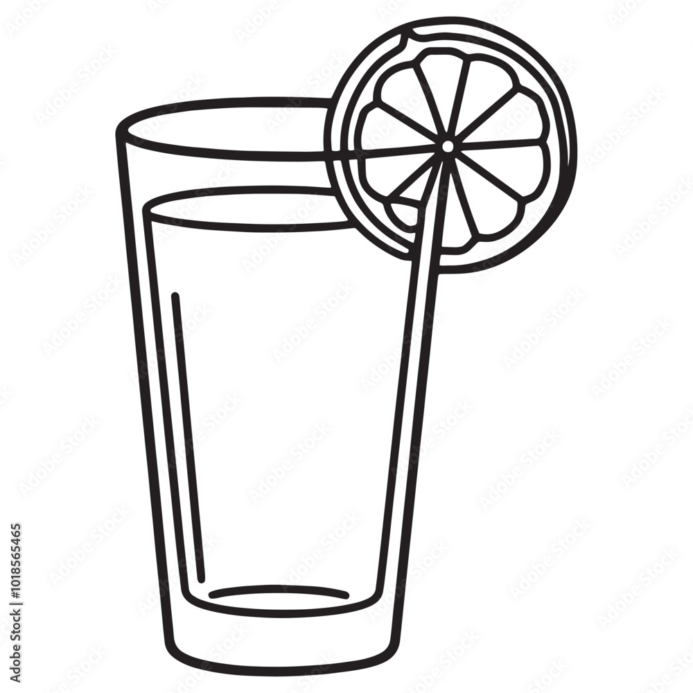 glass of lemonade glass of lemonade