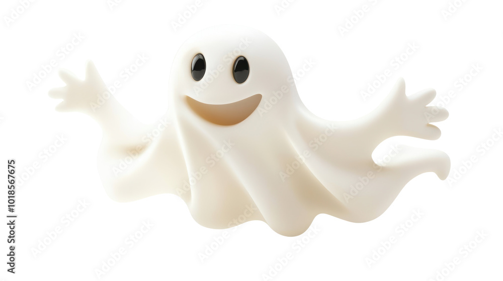 Halloween ghost isolated on white transparent Halloween ghost isolated on white transparent