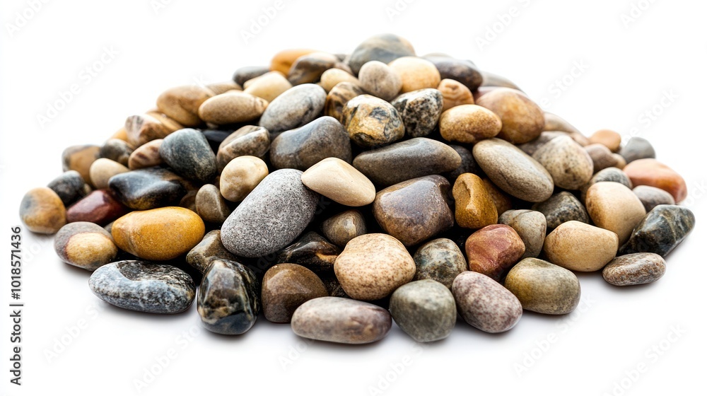 Pile of Smooth River Rocks Pile of Smooth River Rocks