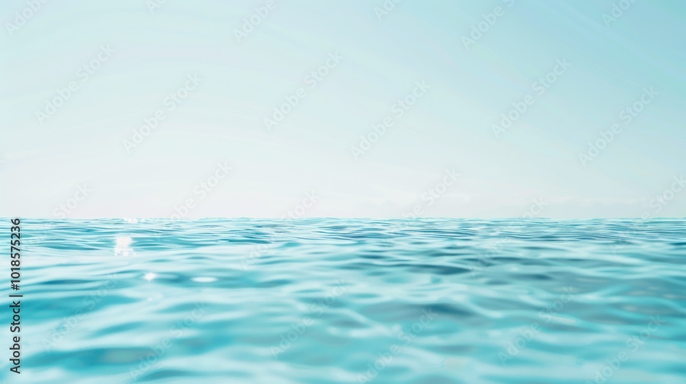 Obraz premium Tranquil Sea and Sky