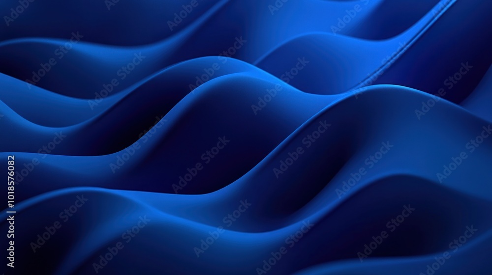 Obraz premium Abstract Blue Waves