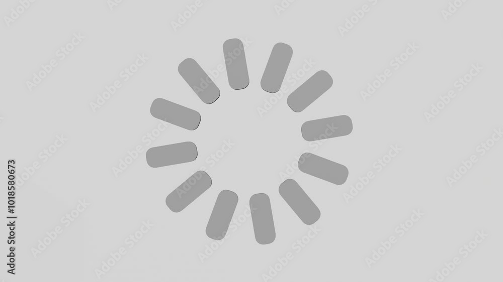 3D progress bar icon. Infinite loading symbol. Circular loading indicator. Waiting logo sign. Loader animation loop. Loading process on web. Displaying a glowing loading bar. Digital design time 3D progress bar icon. Infinite loading symbol. Circular loading indicator. Waiting logo sign. Loader animation loop. Loading process on web. Displaying a glowing loading bar. Digital design time