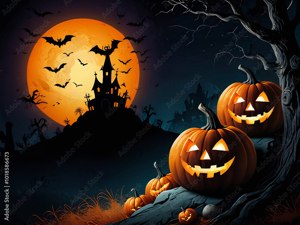 halloween abstract background , halloween night illustrations halloween abstract background , halloween night illustrations