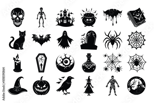 Halloween vector elements