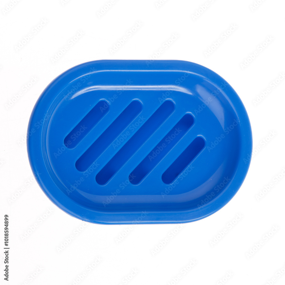 Set open soap dishes from different views isolated Set open soap dishes from different views isolated