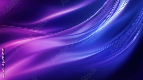 Abstract Purple and Blue Swirls