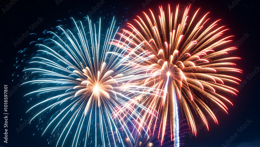 stunning fireworks lighting night sky celebration stunning fireworks lighting night sky celebration