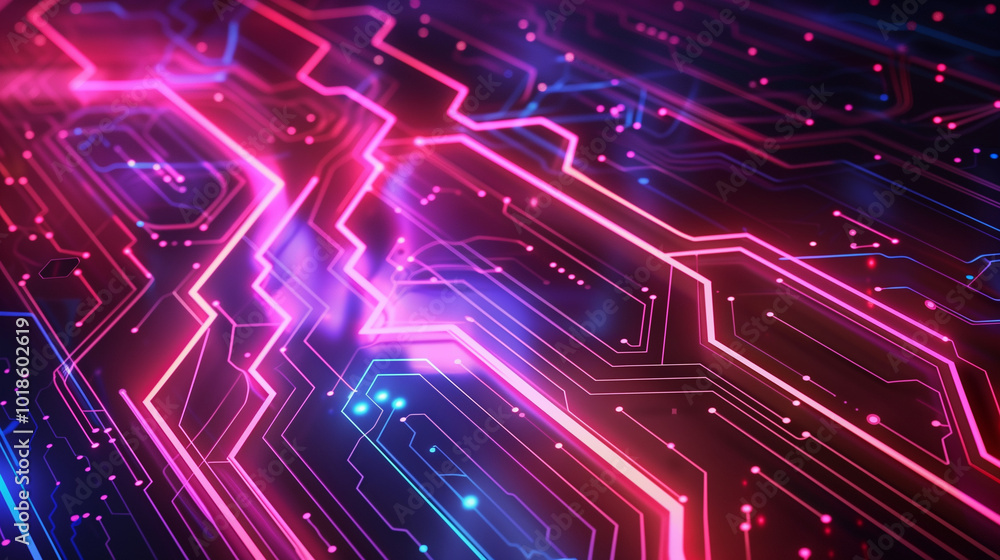 technological abstract background with concept of circuit components technological abstract background with concept of circuit components