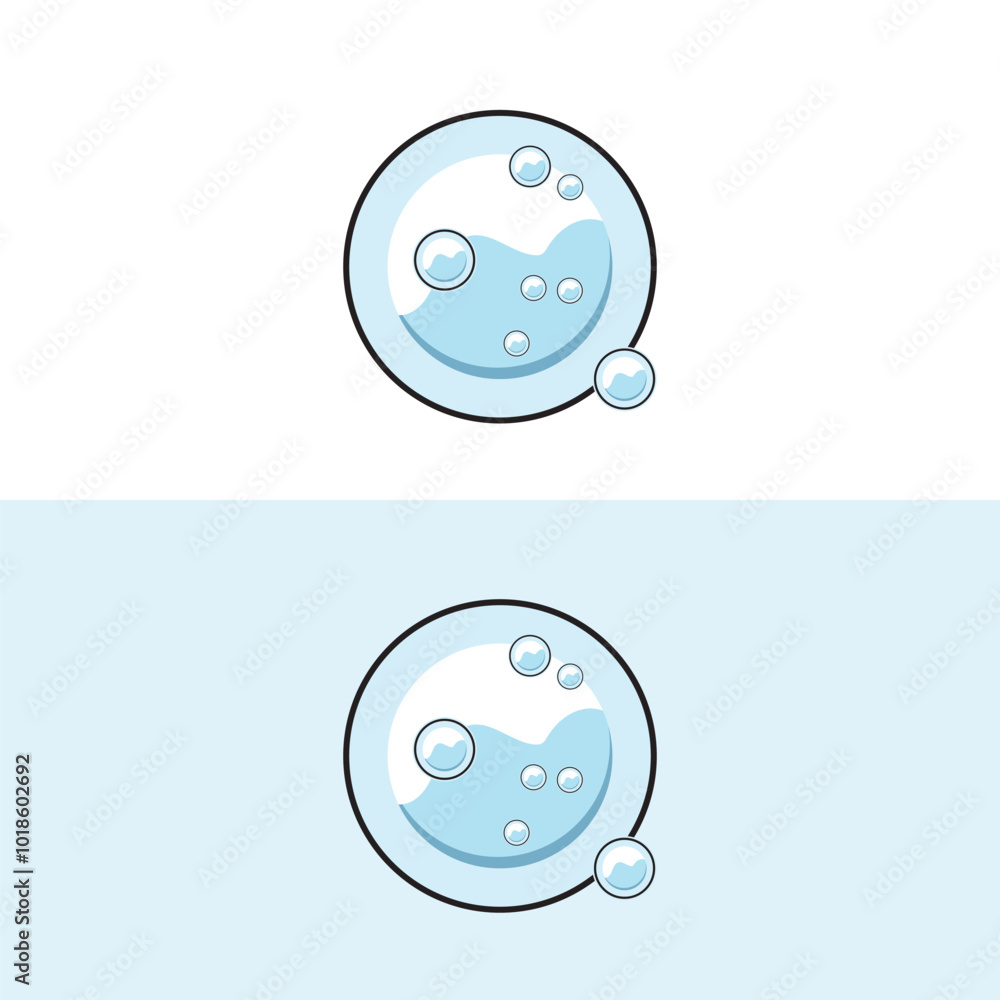 bubble logo icon vector template bubble logo icon vector template