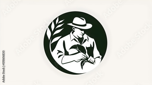 Agriculture Logo Template Design. agriculture engineering icon, farming industry, Agriculture Logo Template Design. agriculture engineering icon, farming industry. Agriculture, farming concept vector